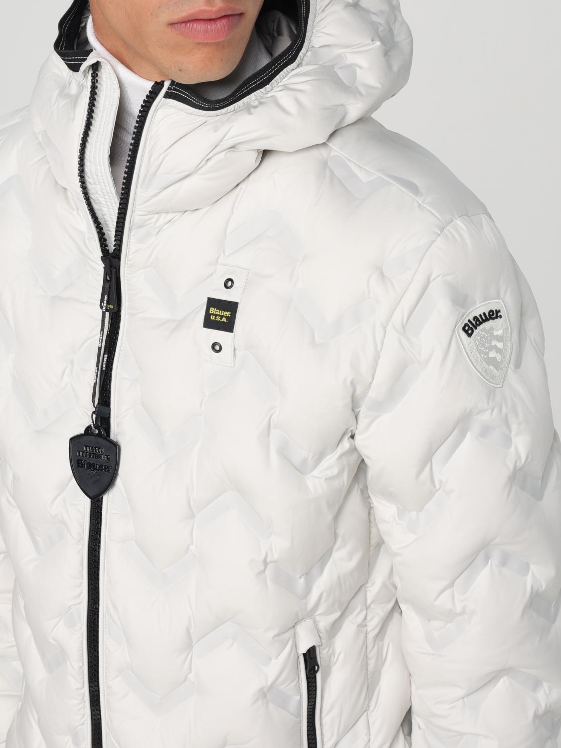BLAUER JACKET: Jacket men Blauer, White - Img 4