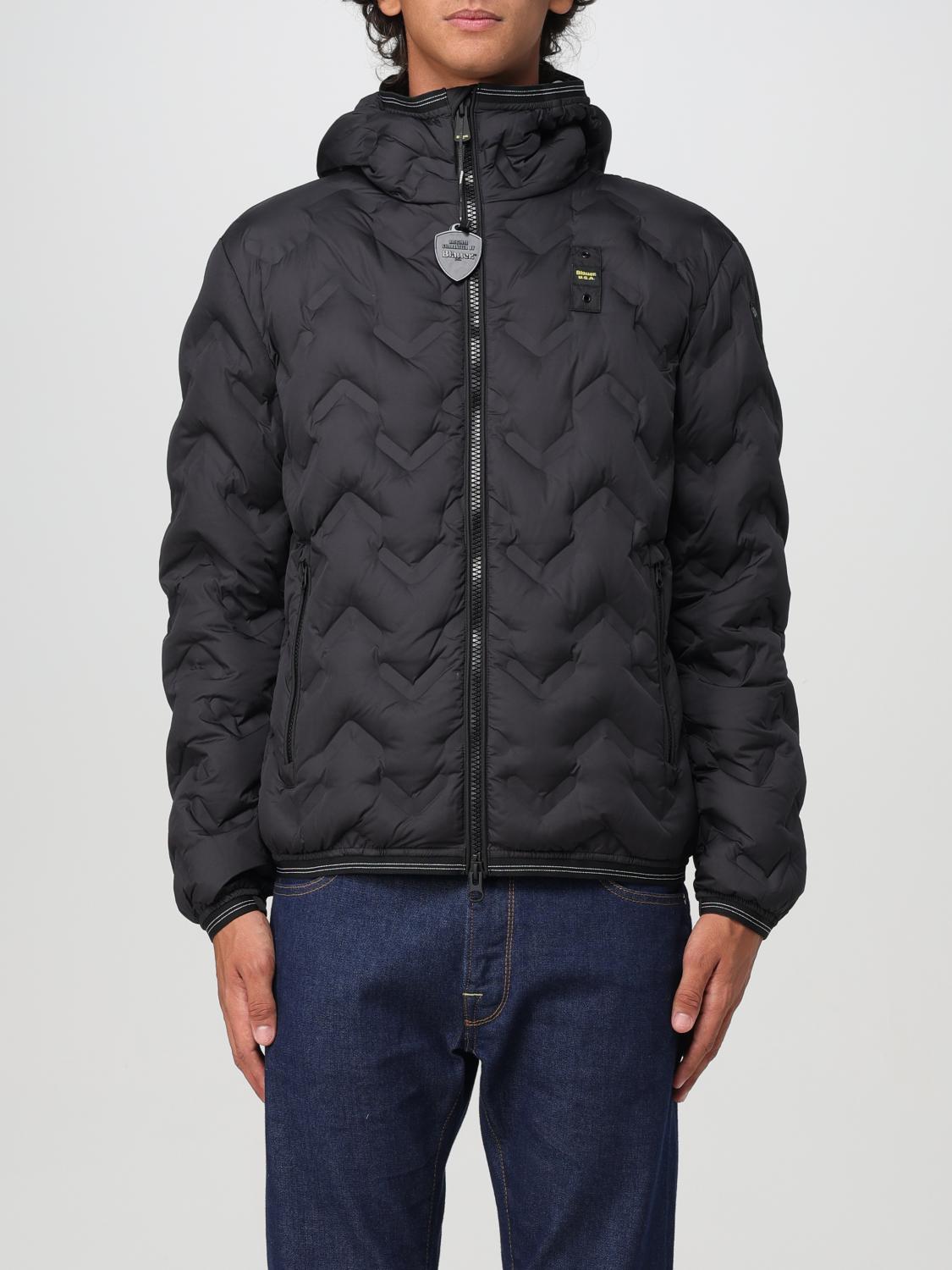 BLAUER JACKET: Jacket men Blauer, Black - Img 1