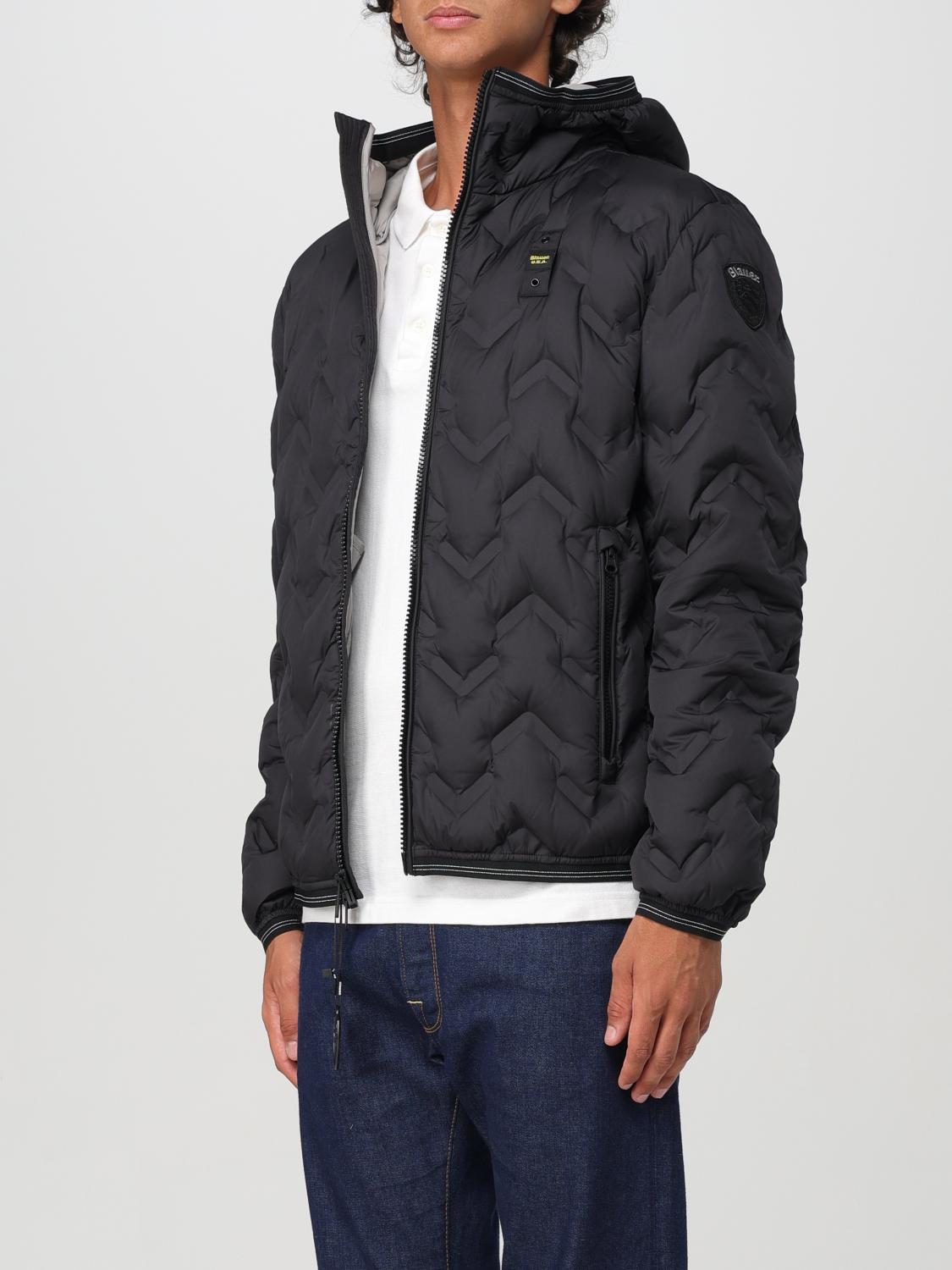 BLAUER JACKET: Jacket men Blauer, Black - Img 3