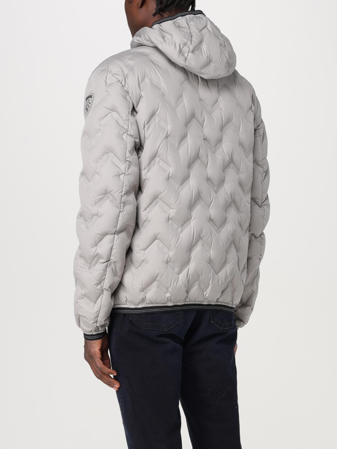 BLAUER GIACCA: Piumino Blauer in nylon trapuntato , Grigio - Img 2