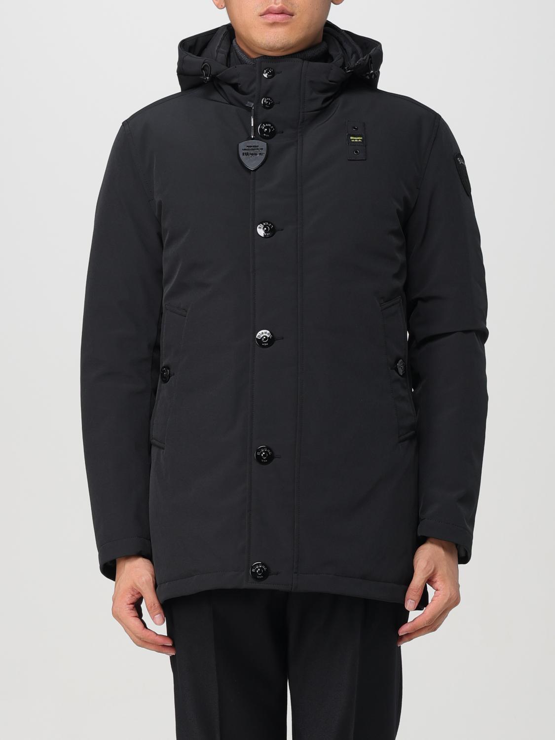 BLAUER JACKET: Blauer nylon jacket, Black - Img 1