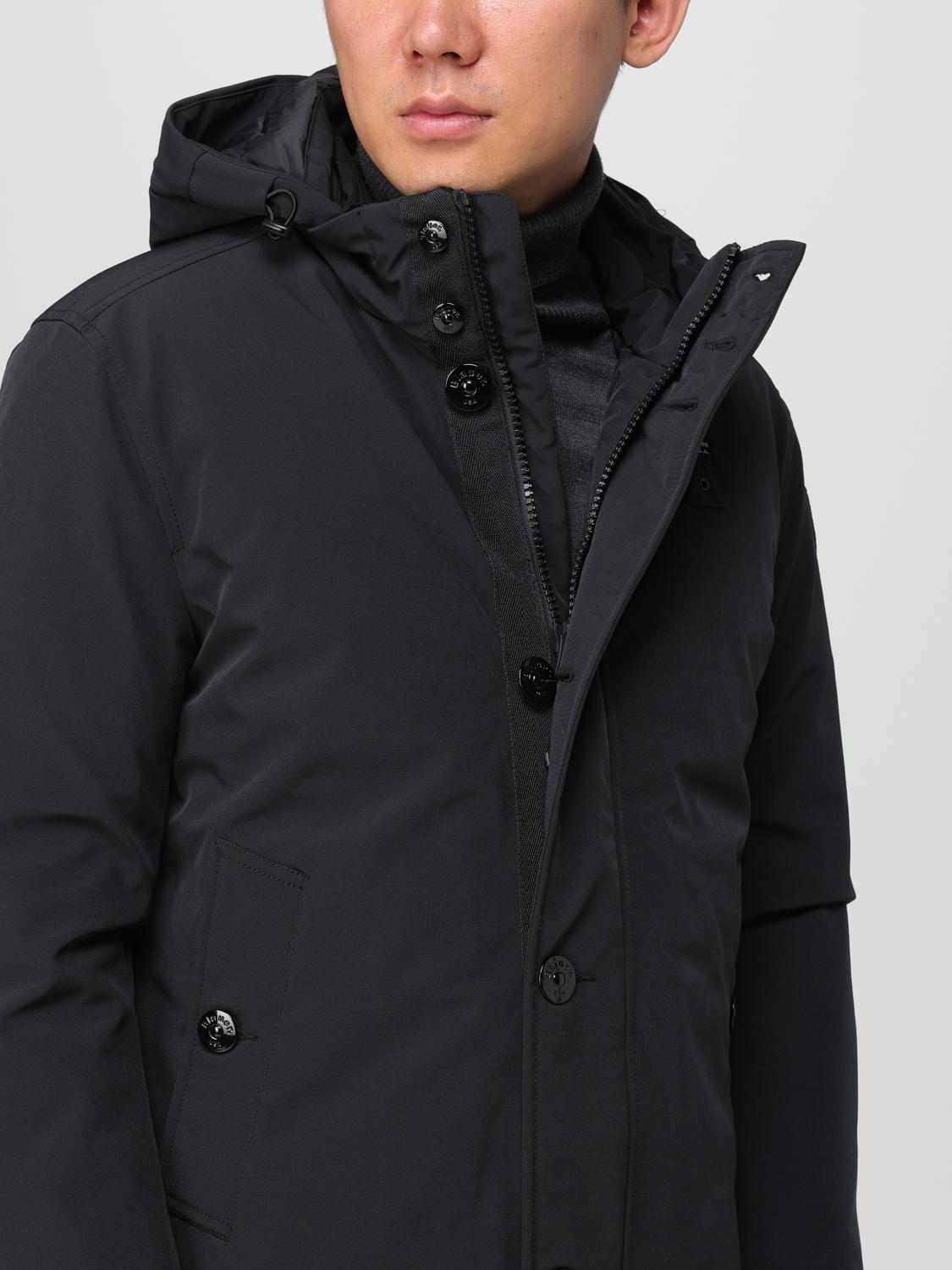 BLAUER JACKET: Blauer nylon jacket, Black - Img 4