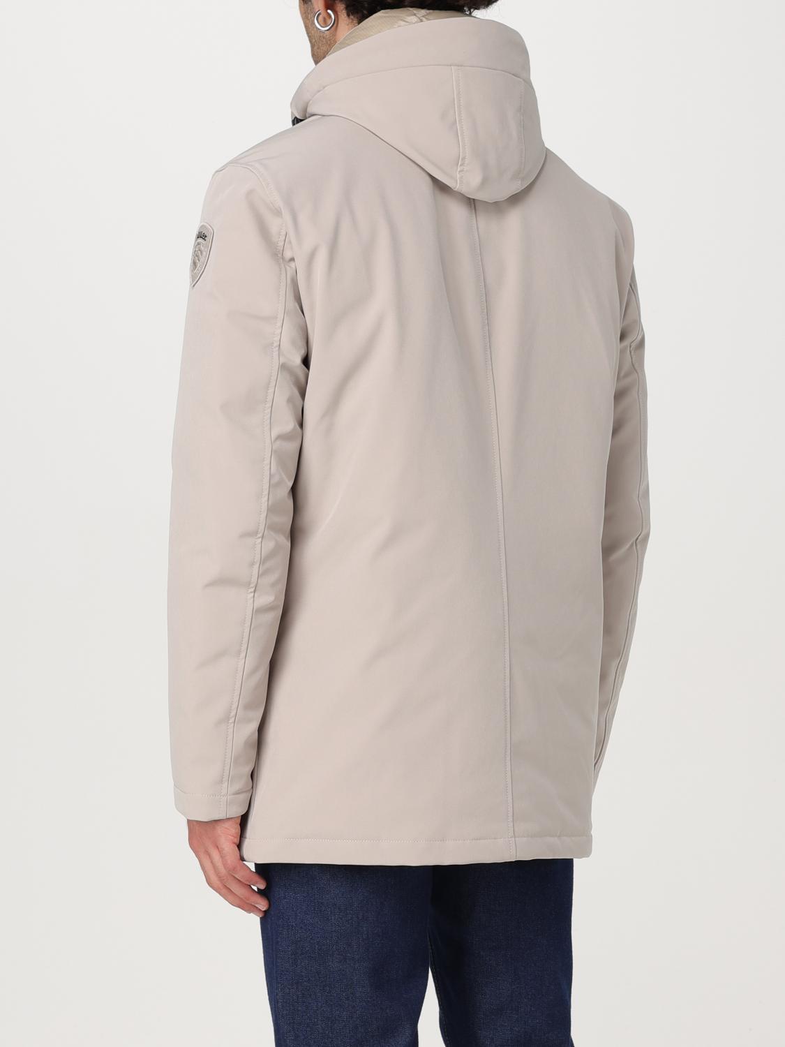 BLAUER ジャケット: コート メンズ Blauer, ベージュ - Img 2