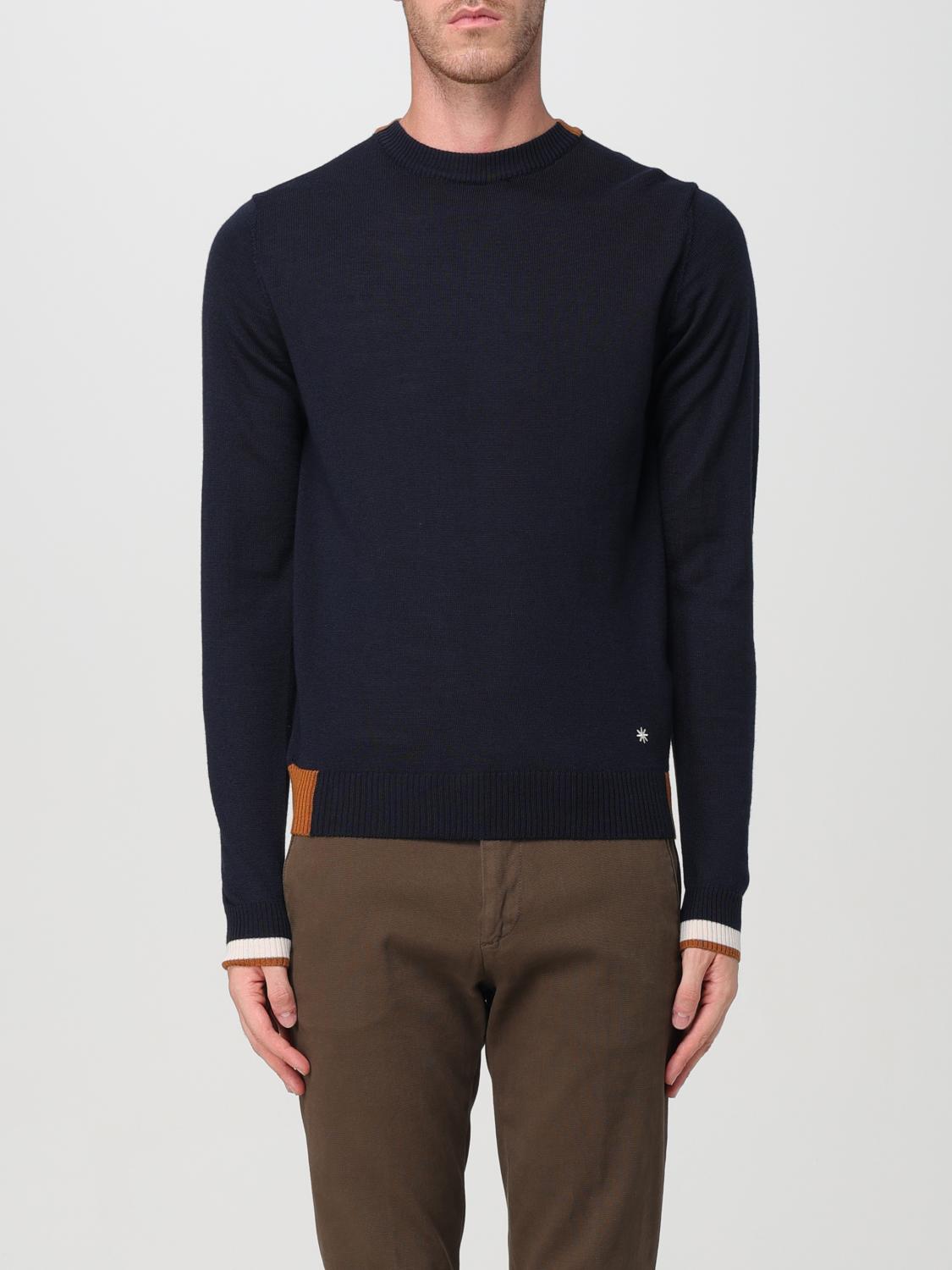 MANUEL RITZ PULLOVER: Pullover herren Manuel Ritz, Blau - Img 1