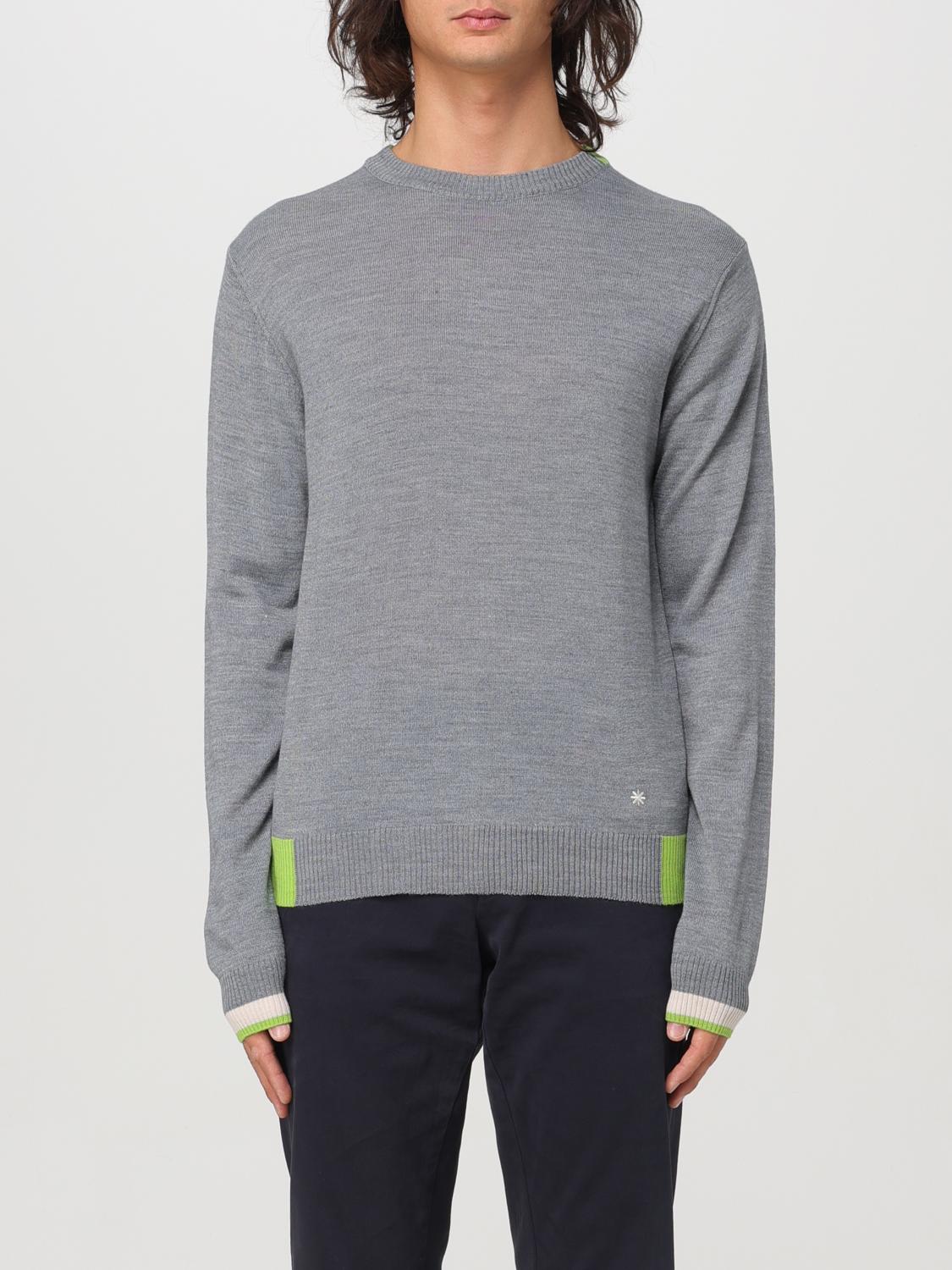 MANUEL RITZ PULLOVER: Pullover herren Manuel Ritz, Grau - Img 1