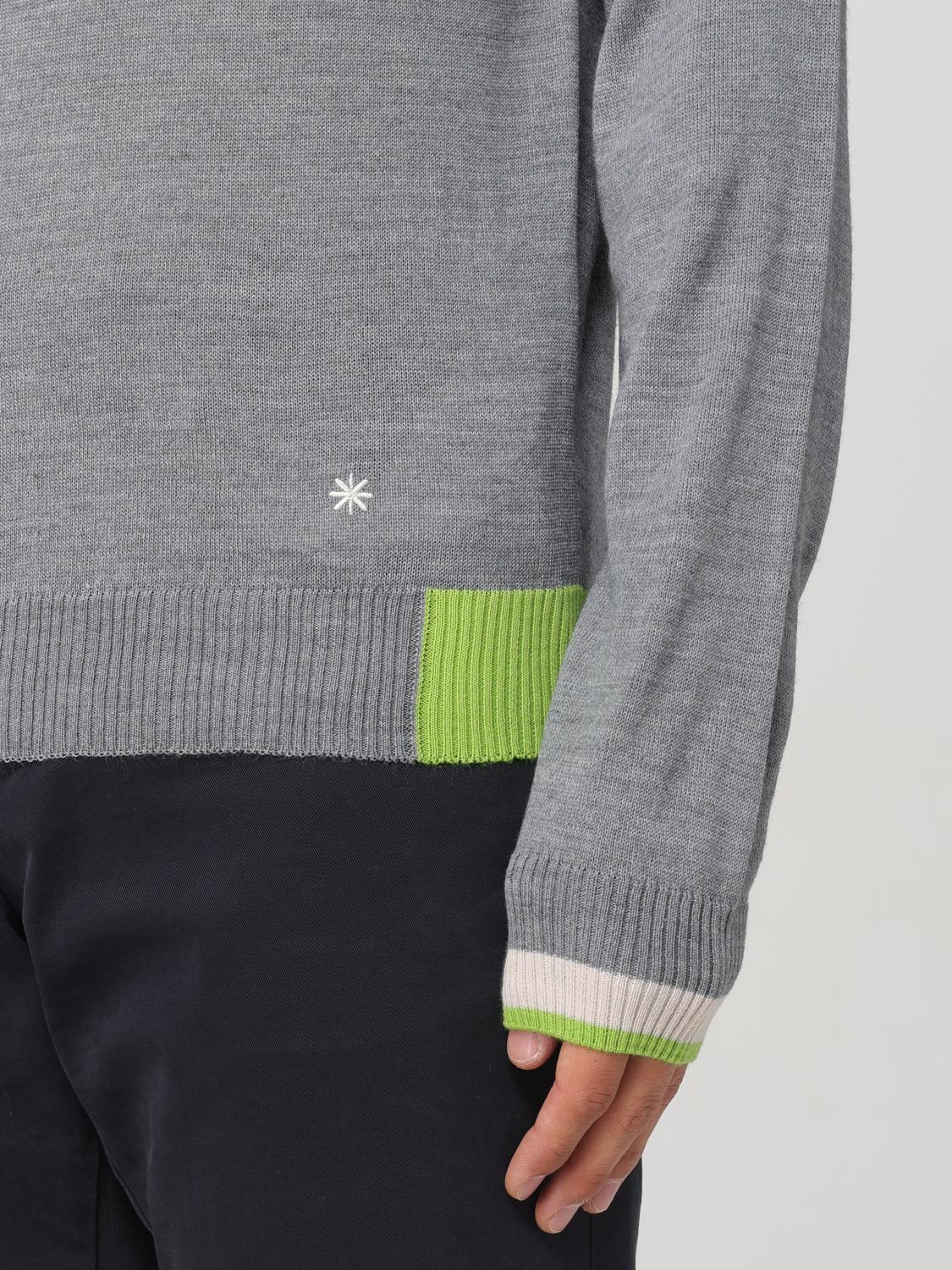 MANUEL RITZ PULLOVER: Pullover herren Manuel Ritz, Grau - Img 3