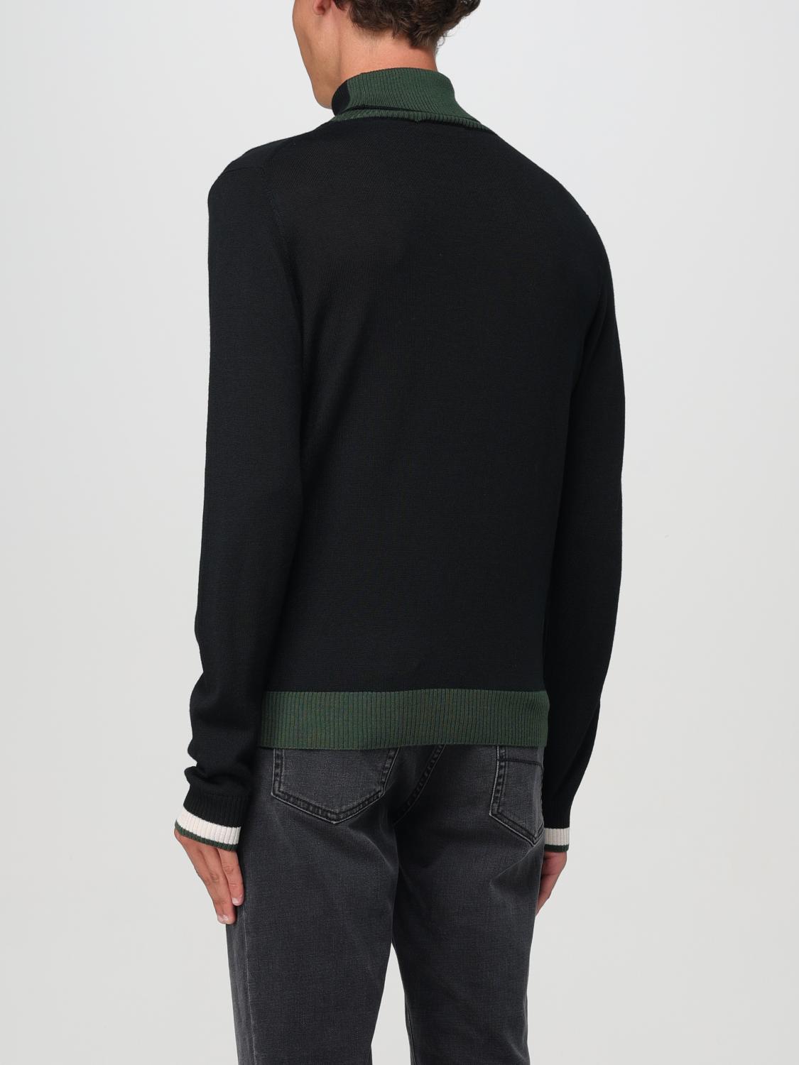 MANUEL RITZ SWEATER: Sweater men Manuel Ritz, Black - Img 2