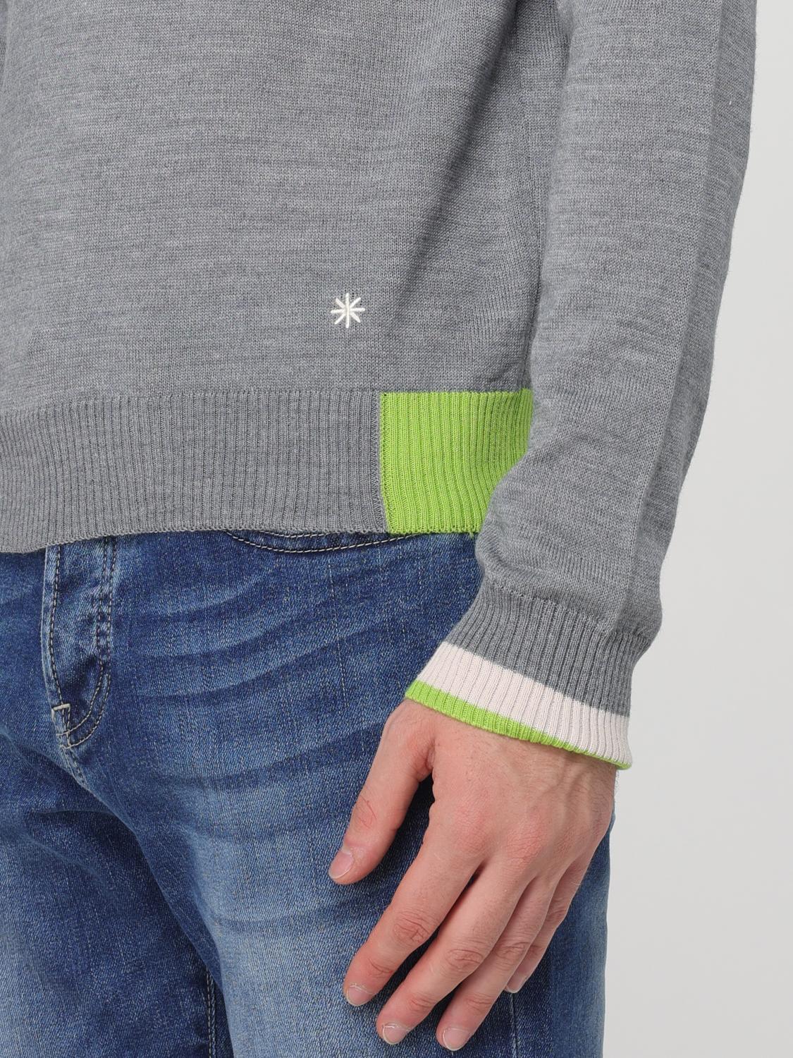 MANUEL RITZ PULLOVER: Pullover herren Manuel Ritz, Grau - Img 3