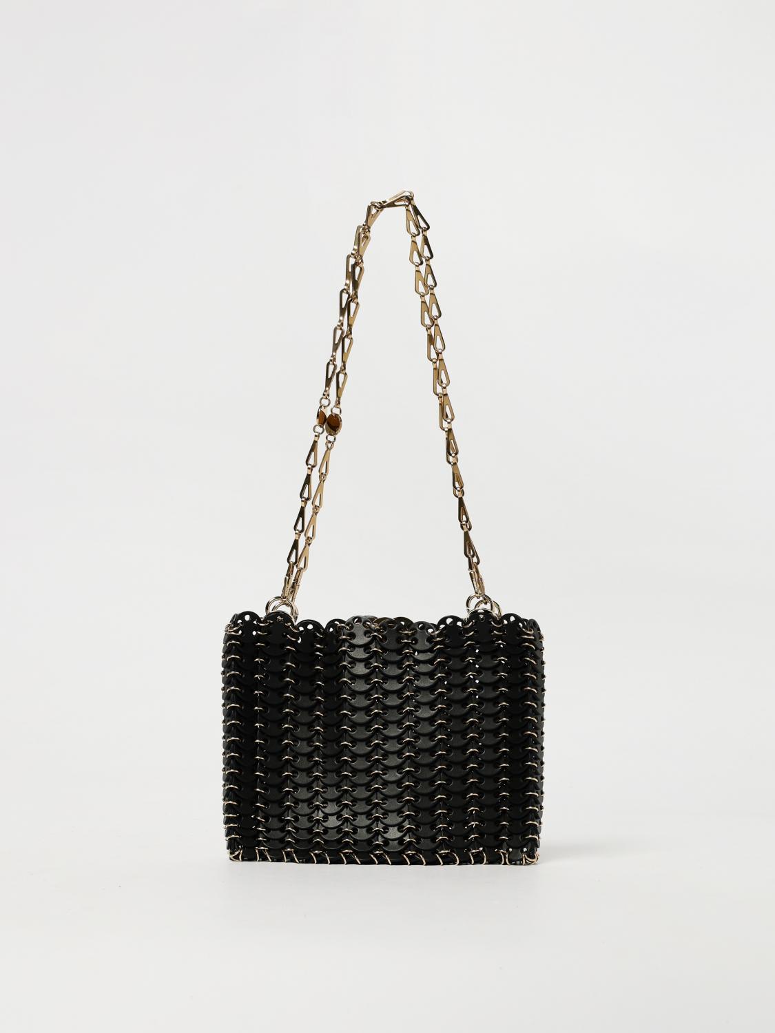 RABANNE BORSA A TRACOLLA: Borsa a spalla 1969 Rabanne, Nero - Img 1