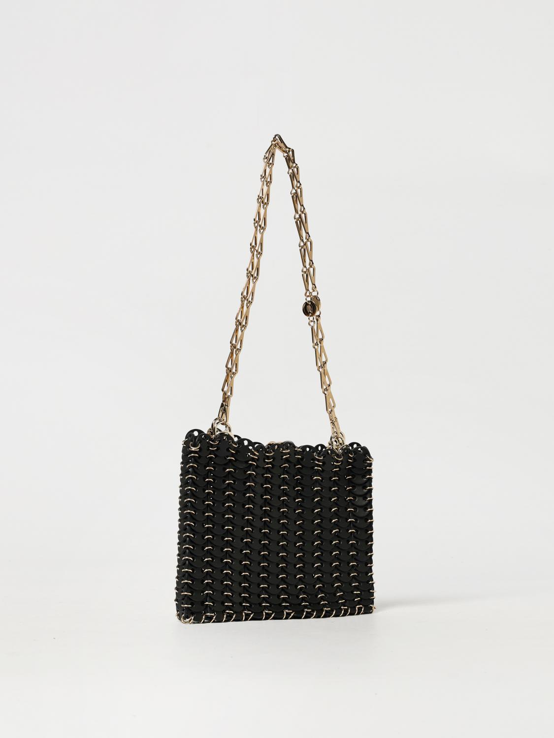 RABANNE BORSA A TRACOLLA: Borsa a spalla 1969 Rabanne, Nero - Img 3