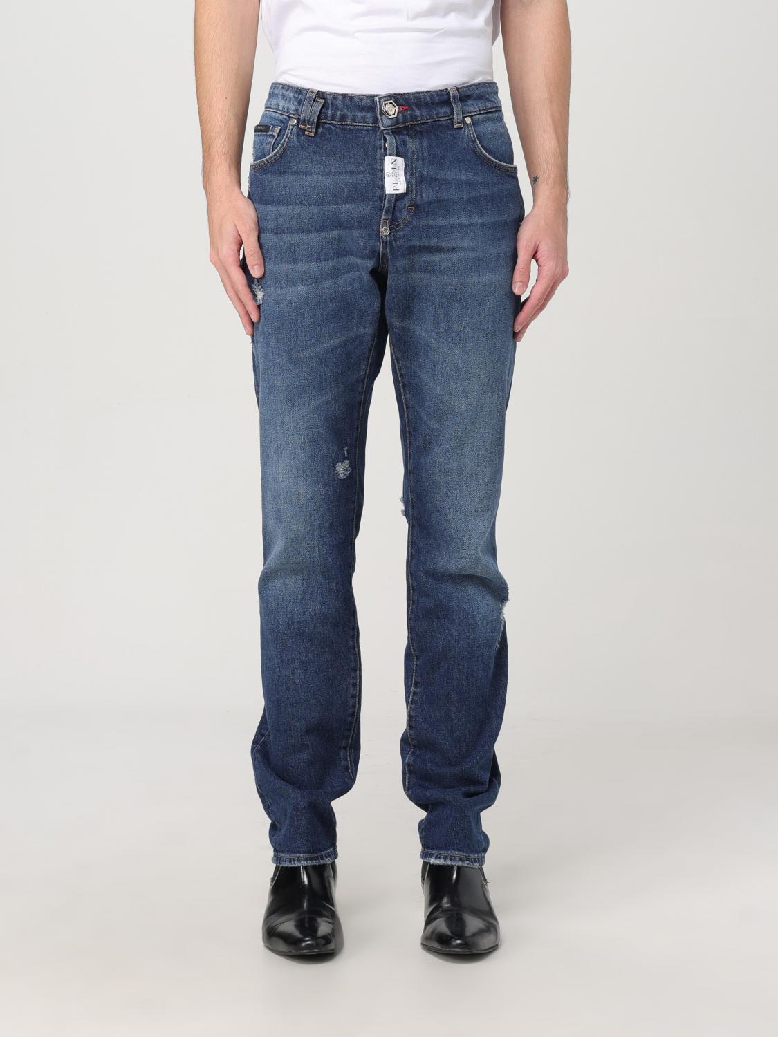 Giglio Jeans Philipp Plein in denim di cotone used