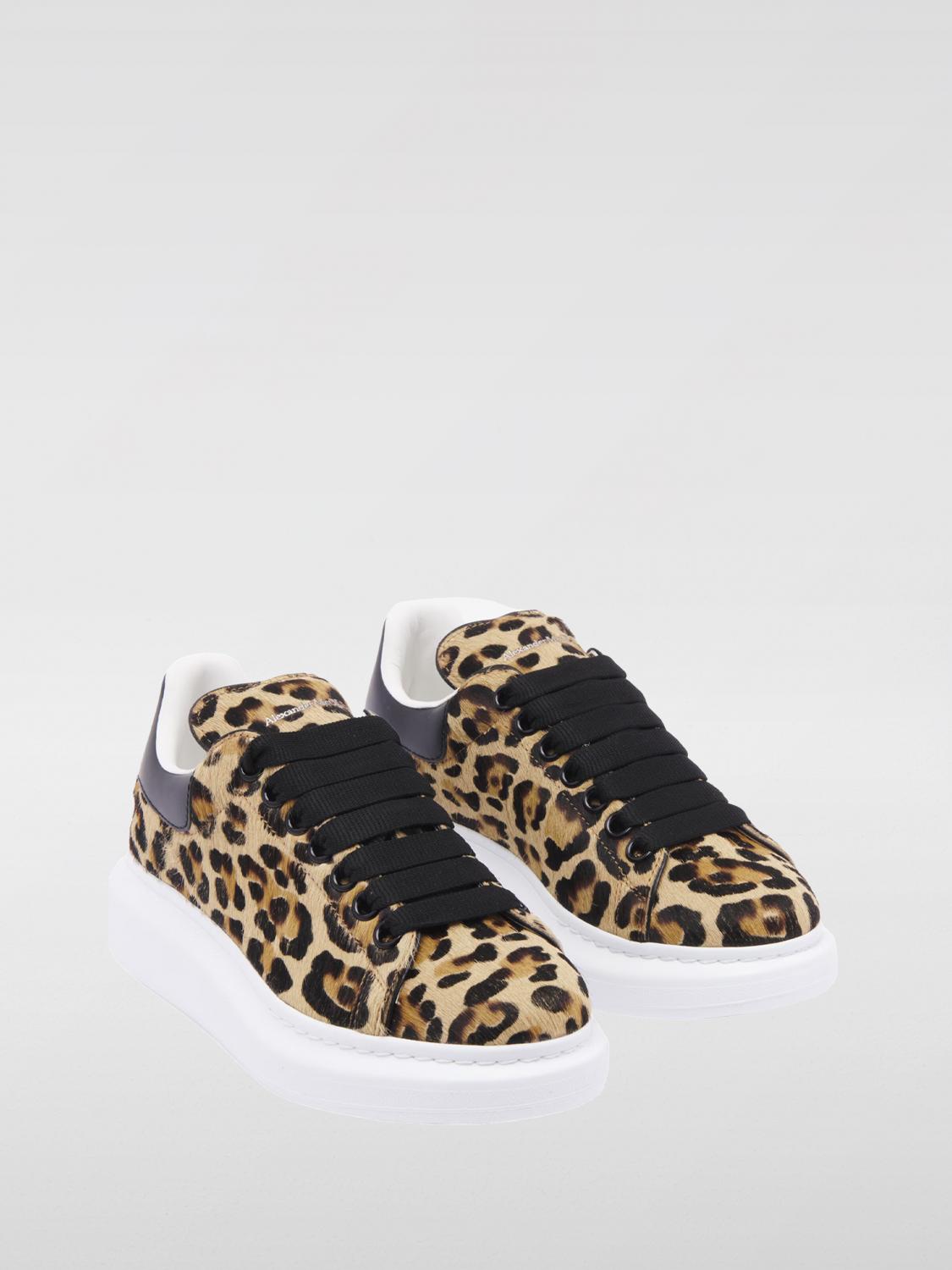MCQUEEN SNEAKERS: Sneakers damen McQueen, Braun - Img 2