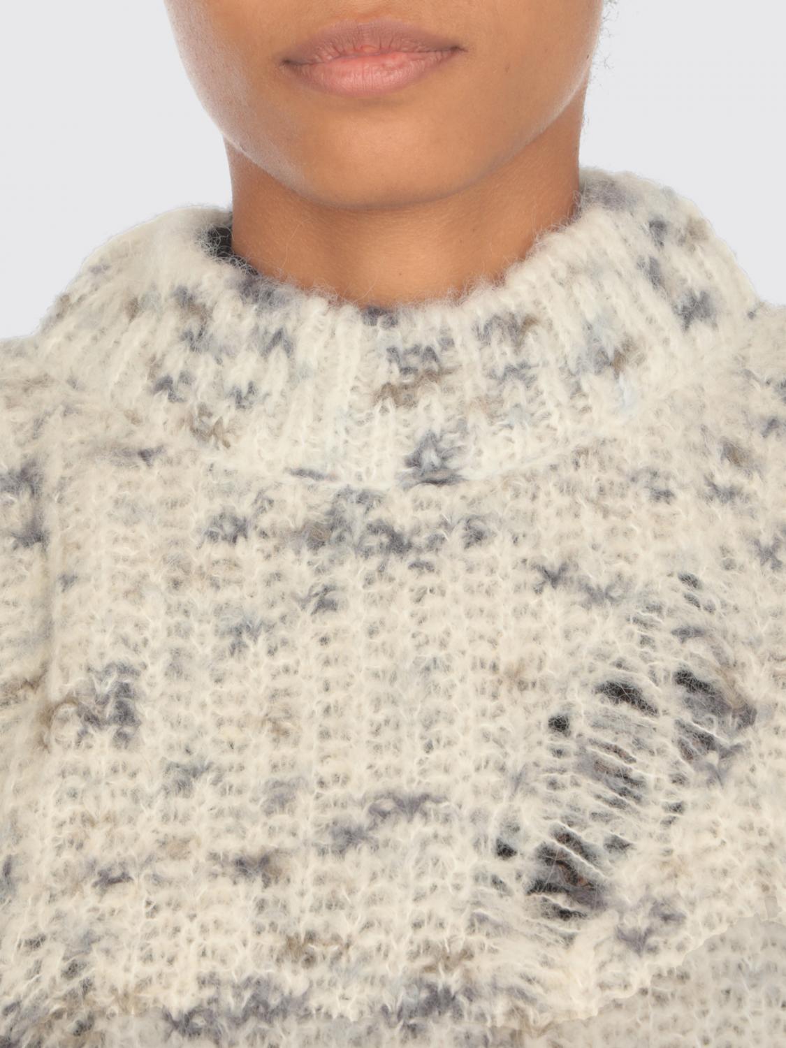 MSGM MAGLIA: Pullover MSGM in misto lana , Grigio - Img 4