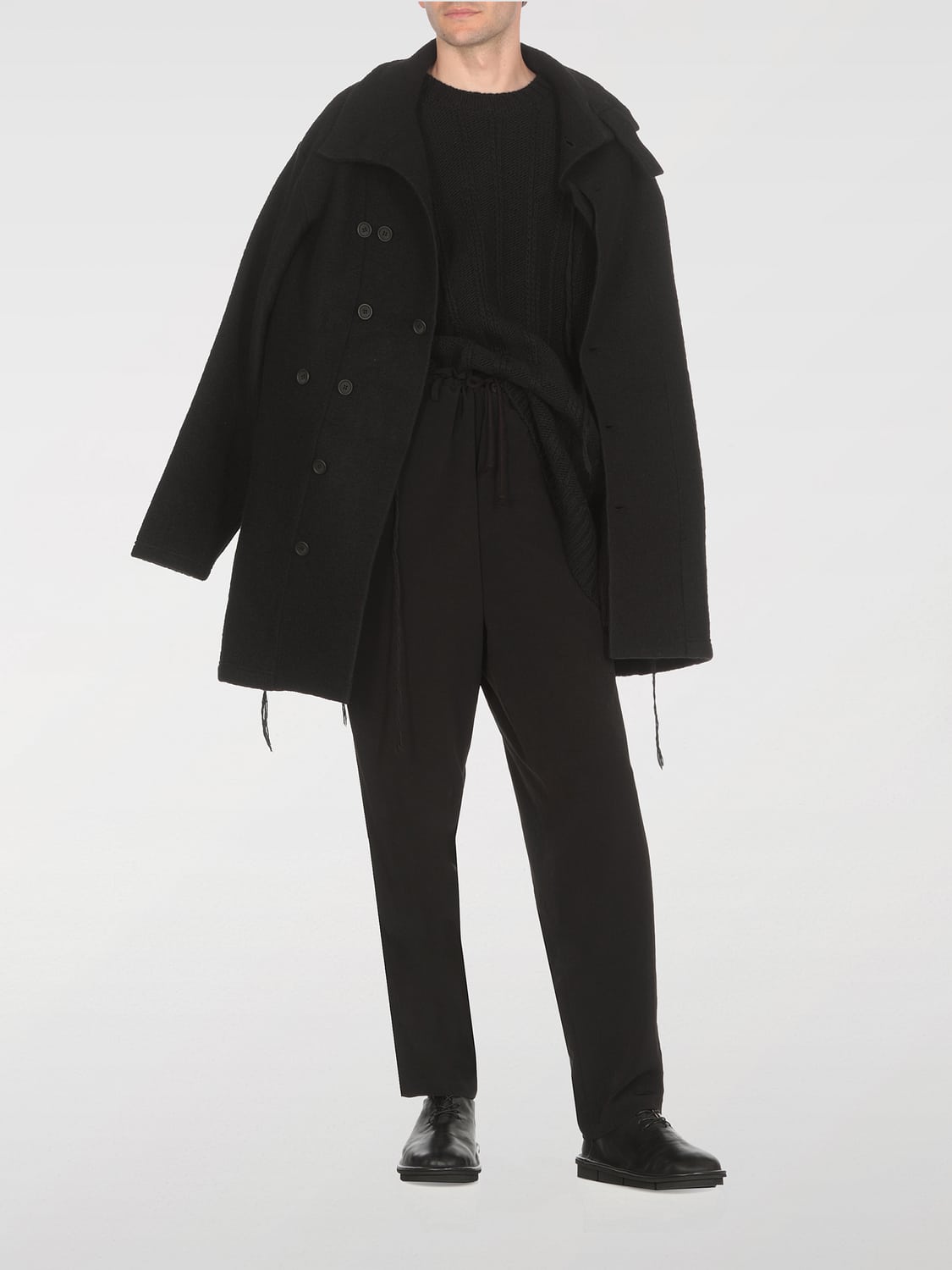 Yohji Yamamoto Sweatshirt men - Black | HOK25187 | GIGLIO.COM