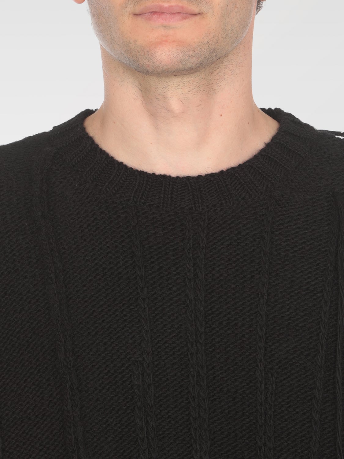 Yohji Yamamoto Sweatshirt men - Black | HOK25187 | GIGLIO.COM