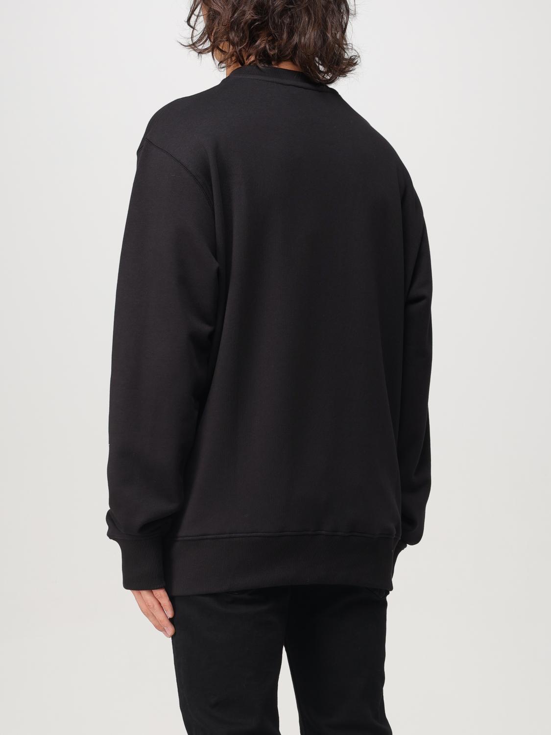 VERSACE JEANS COUTURE SWEATSHIRT: Sweatshirt homme Versace Jeans Couture, Noir - Img 2