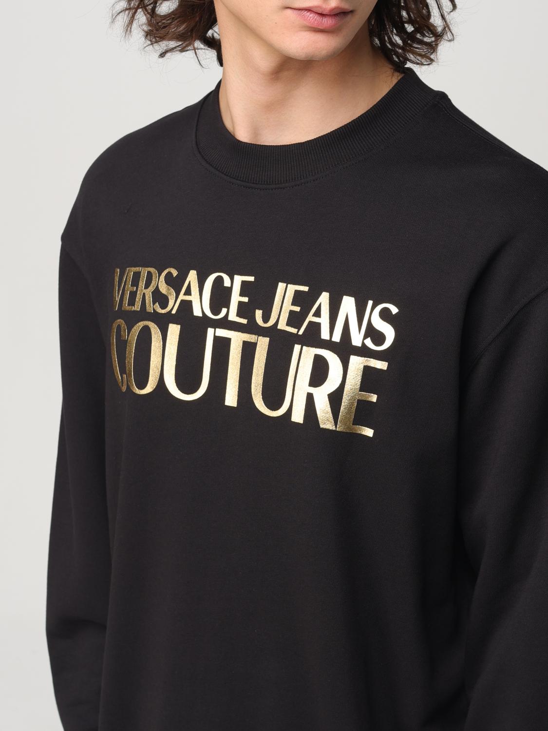 VERSACE JEANS COUTURE SWEATSHIRT: Sweatshirt homme Versace Jeans Couture, Noir - Img 3