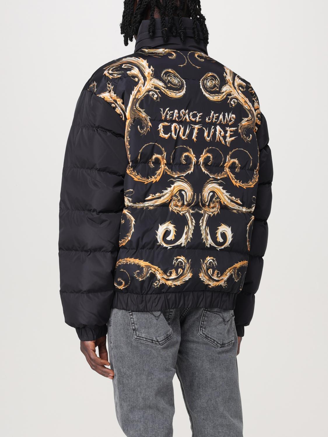 VERSACE JEANS COUTURE JACKET: Versace Jeans Couture quilted nylon jacket, Black - Img 2