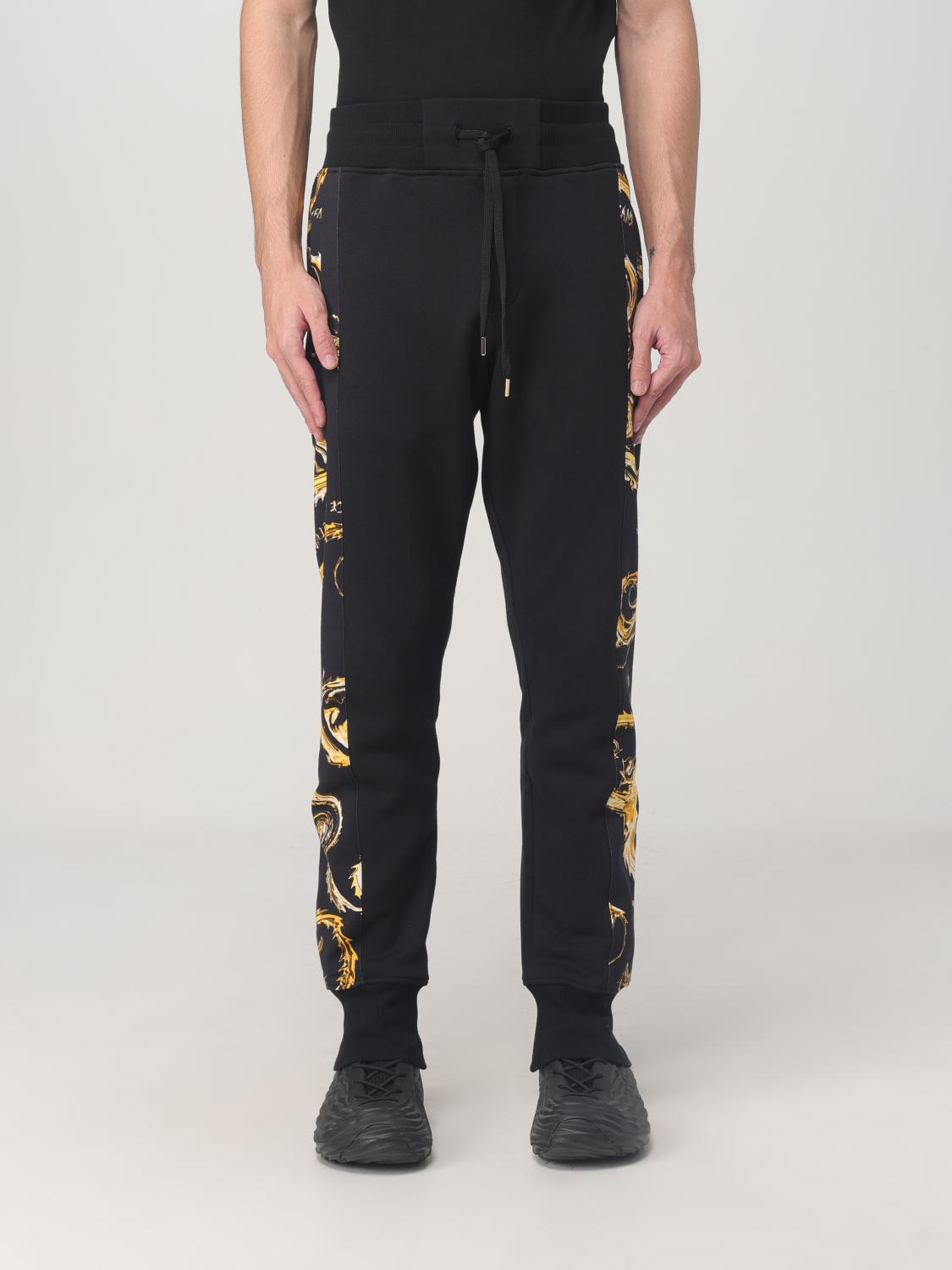 Giglio Pantalone Baroque Versace Jeans Couture in cotone stretch