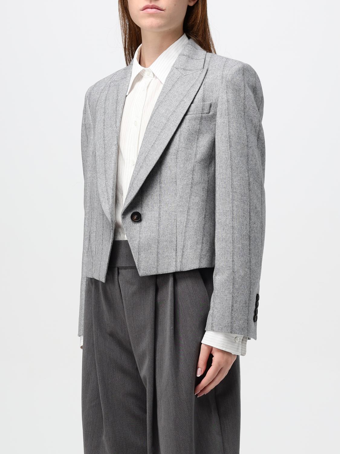 BRUNELLO CUCINELLI AMERICANA: Americana mujer Brunello Cucinelli, Gris - Img 4