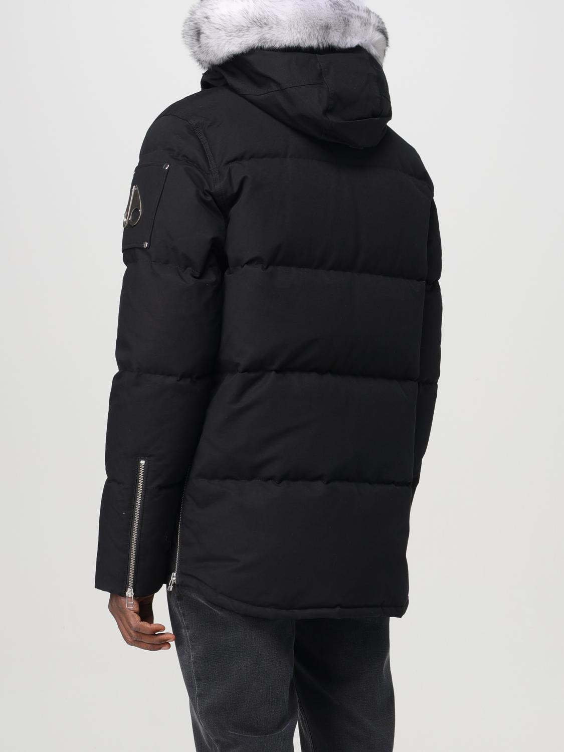 MOOSE KNUCKLES JACKET: Moose Knuckles quilted nylon down jacket, Black - Img 2