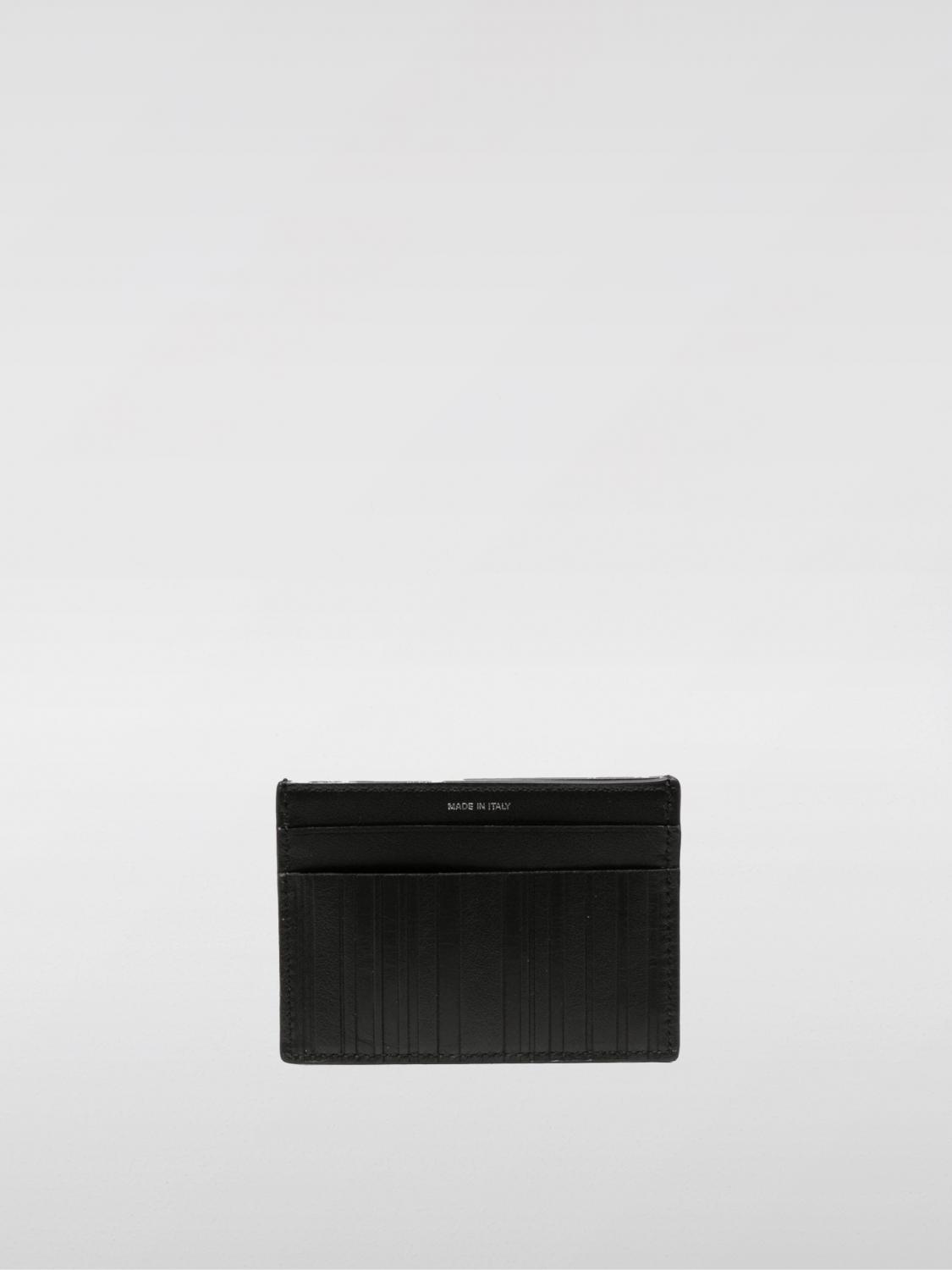 PAUL SMITH PORTAFOGLIO: Portacarte di credito Shadow-Stripe Paul Smith in pelle , Nero - Img 2