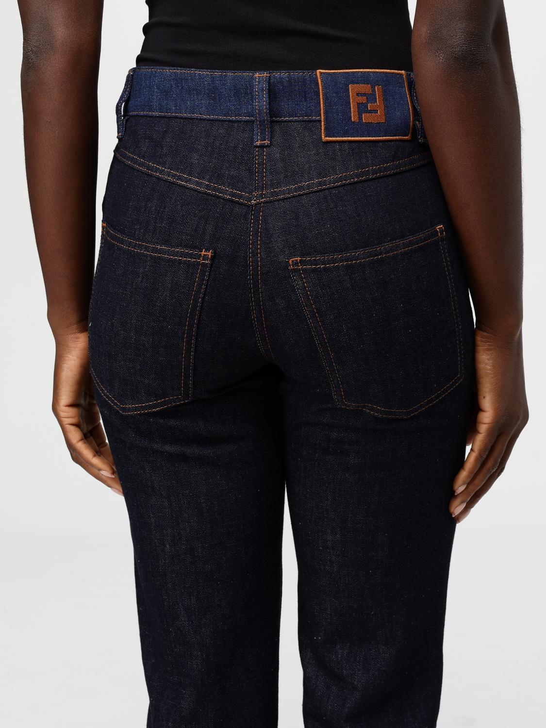 デニム・ジーパン FENDI Woman Jeans Denim FLP851AT1A F1PNC Fendi Outlet: Jeans woman - Denim | Fendi jeans FLP851AT1A