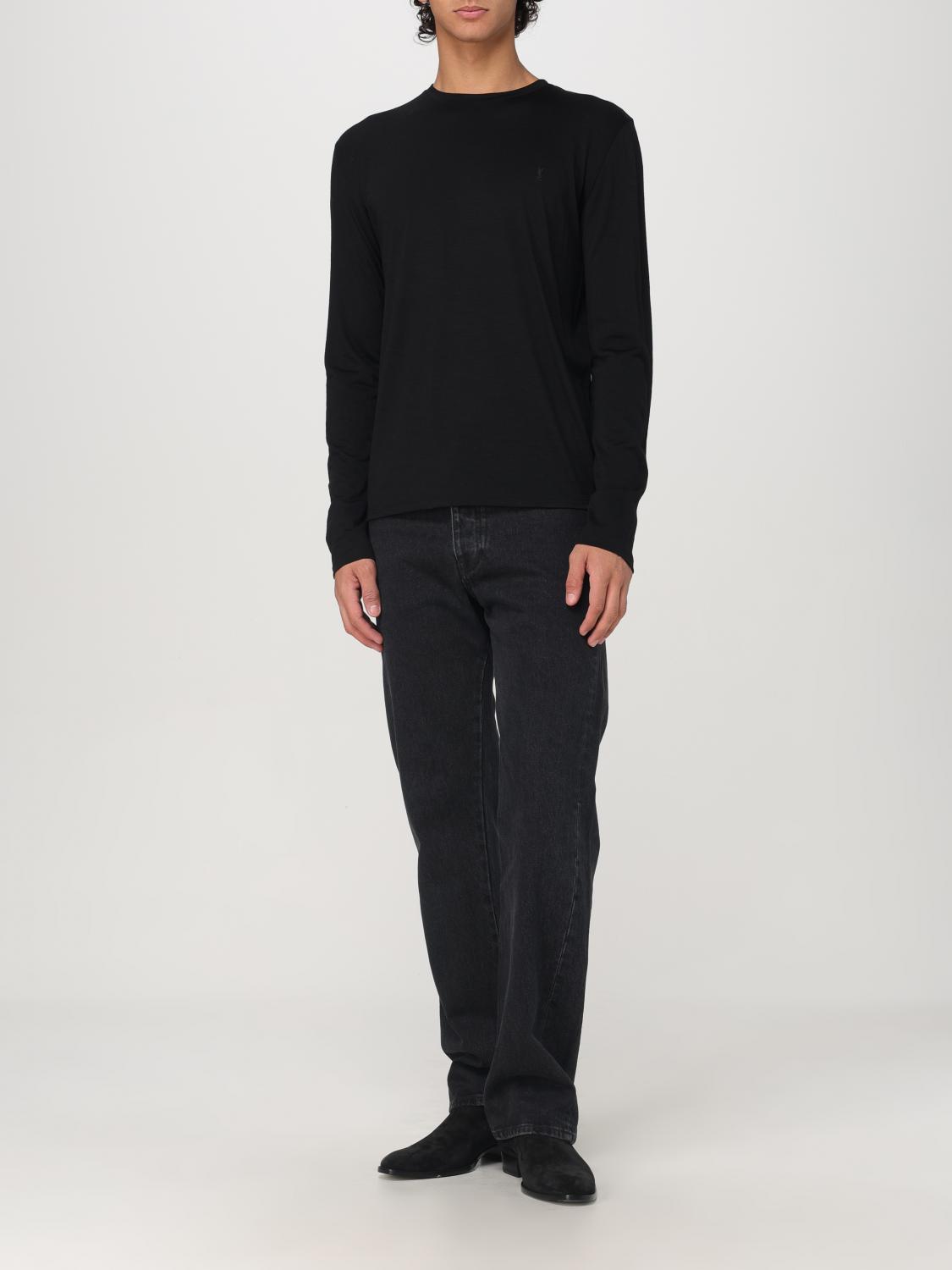 SAINT LAURENT PULL: Pull homme Saint Laurent, Noir - Img 2