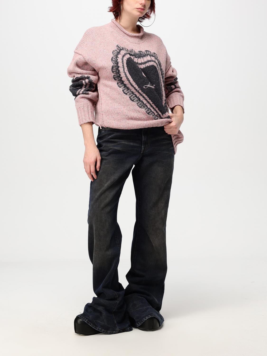 ACNE STUDIOS SWEATER: Sweater woman Acne Studios, Pink - Img 2