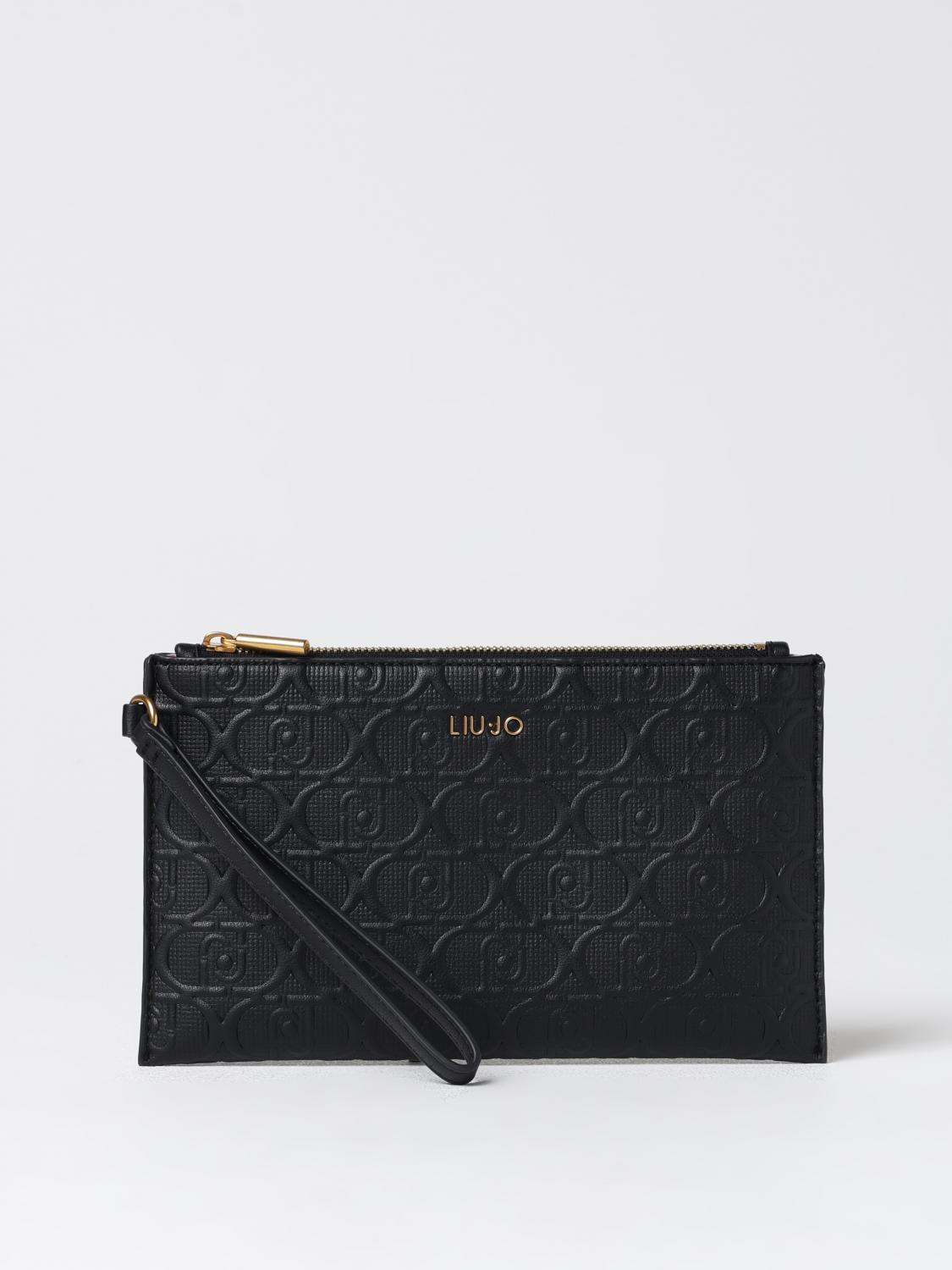 LIU JO CLUTCH: Wallet woman Liu Jo, Black - Img 1
