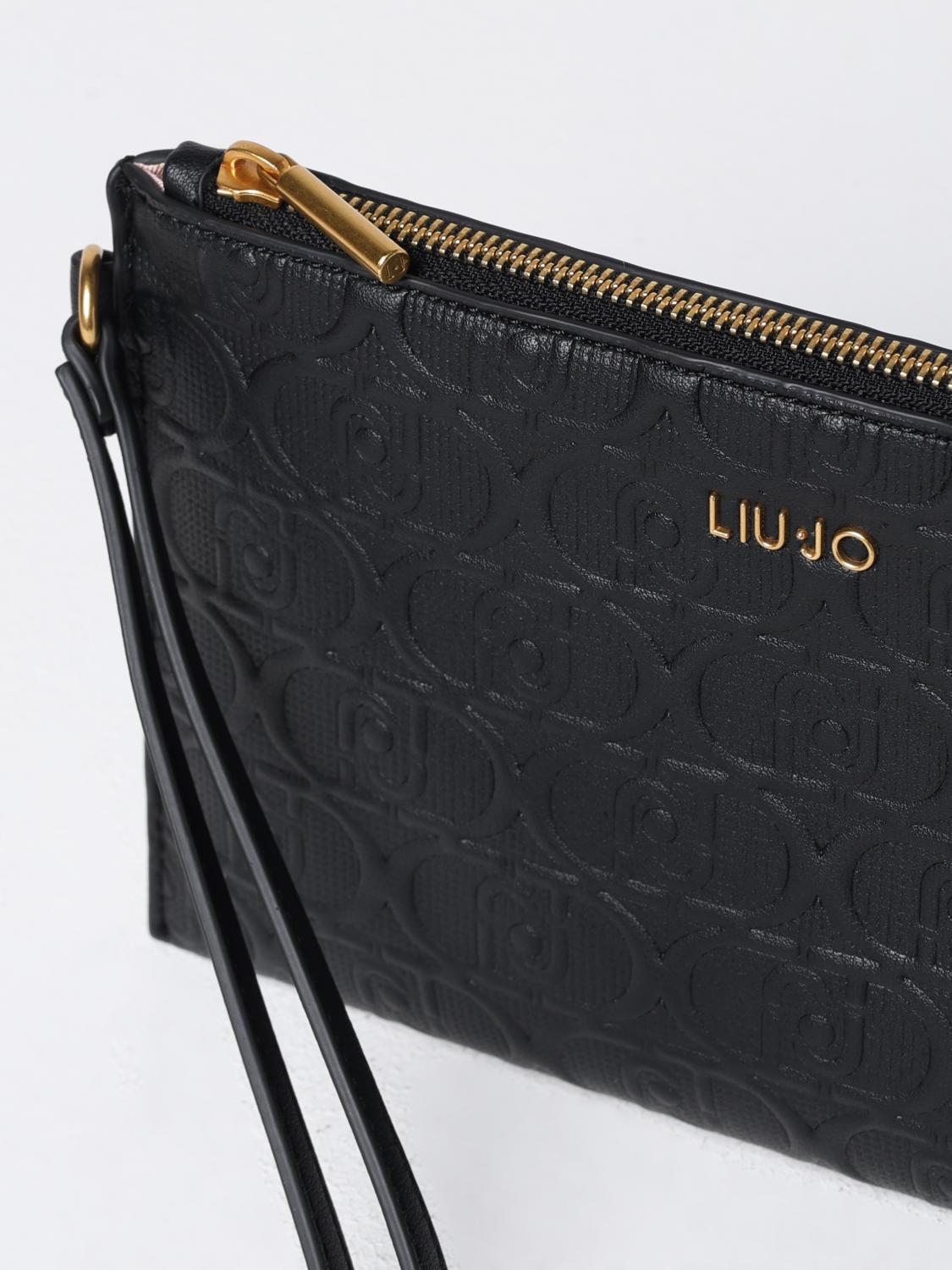 LIU JO CLUTCH: Wallet woman Liu Jo, Black - Img 3