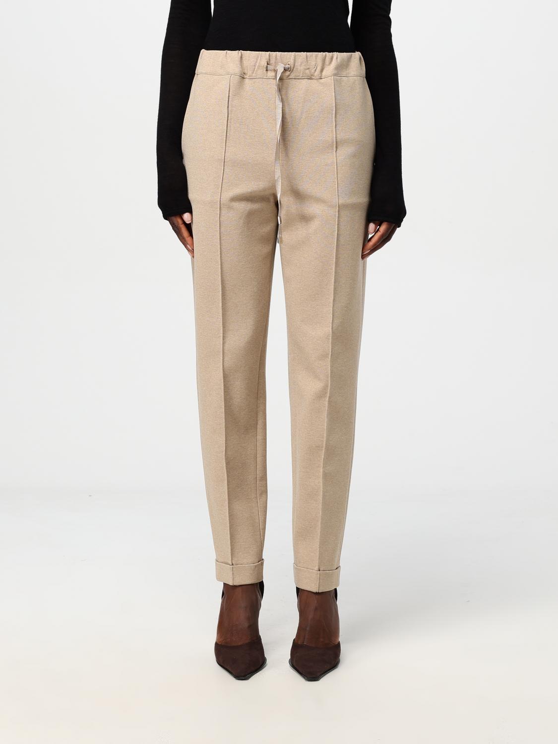 LIVIANA CONTI PANTS: Pants woman Liviana Conti, Beige - Img 1