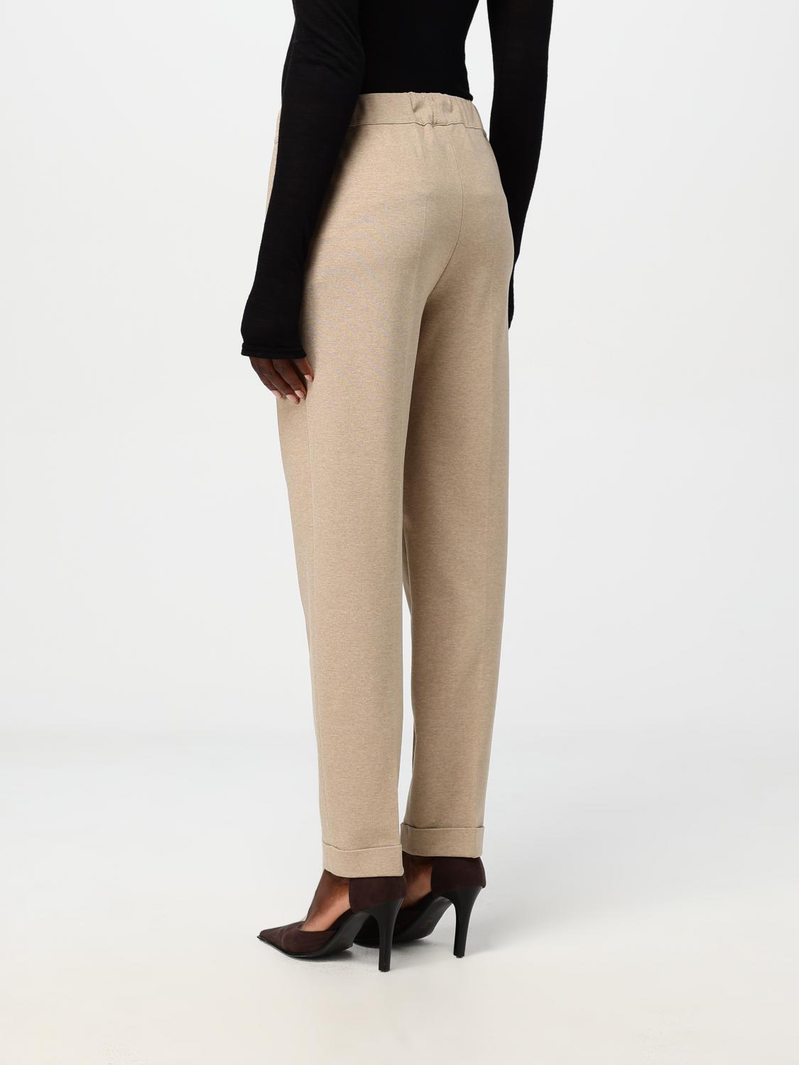 LIVIANA CONTI PANTS: Pants woman Liviana Conti, Beige - Img 3