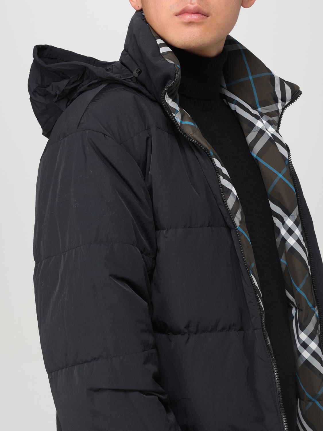 BURBERRY JACKET: Jacket men Burberry, Black - Img 5