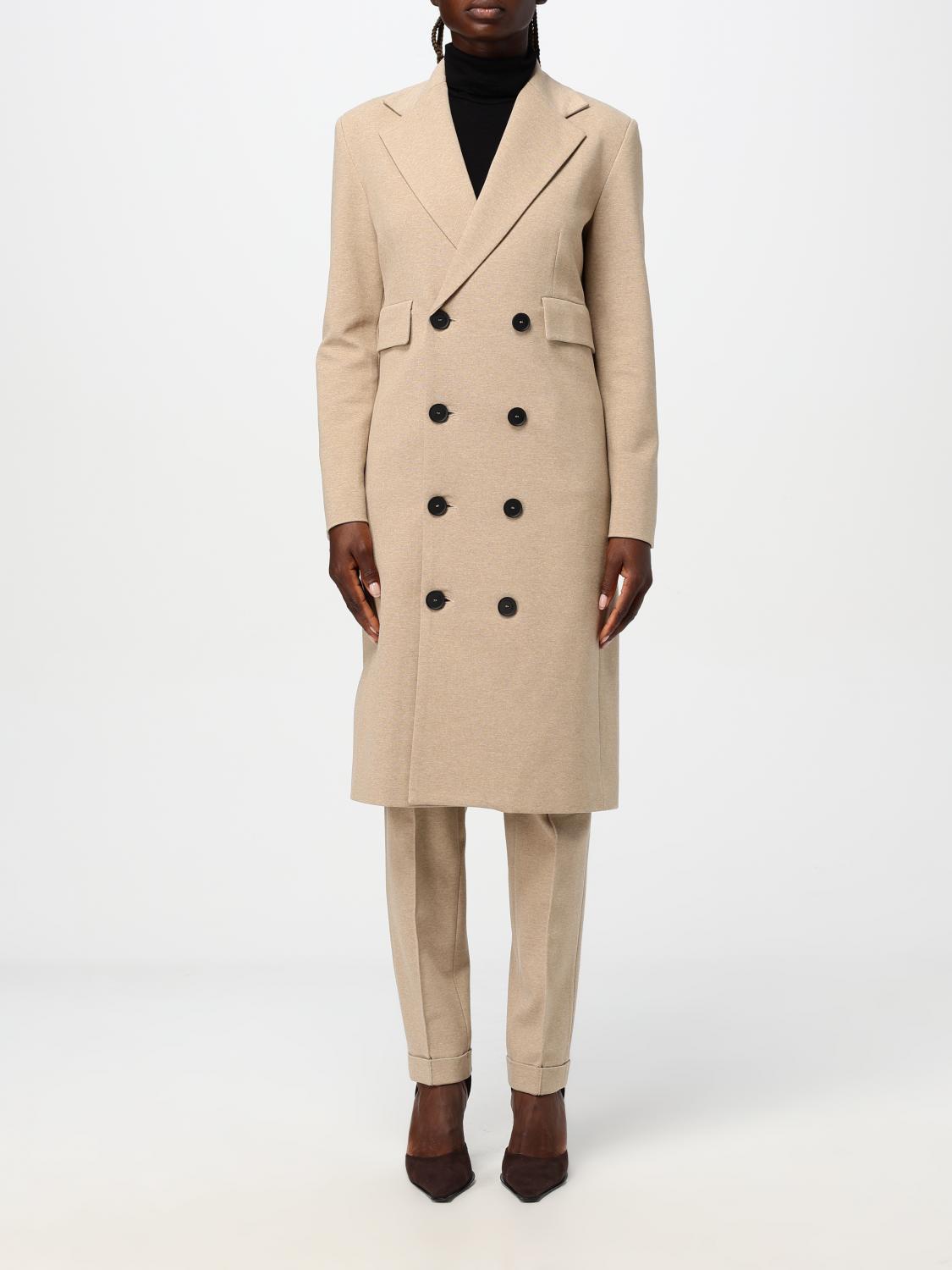 LIVIANA CONTI COAT: Coat woman Liviana Conti, Beige - Img 1