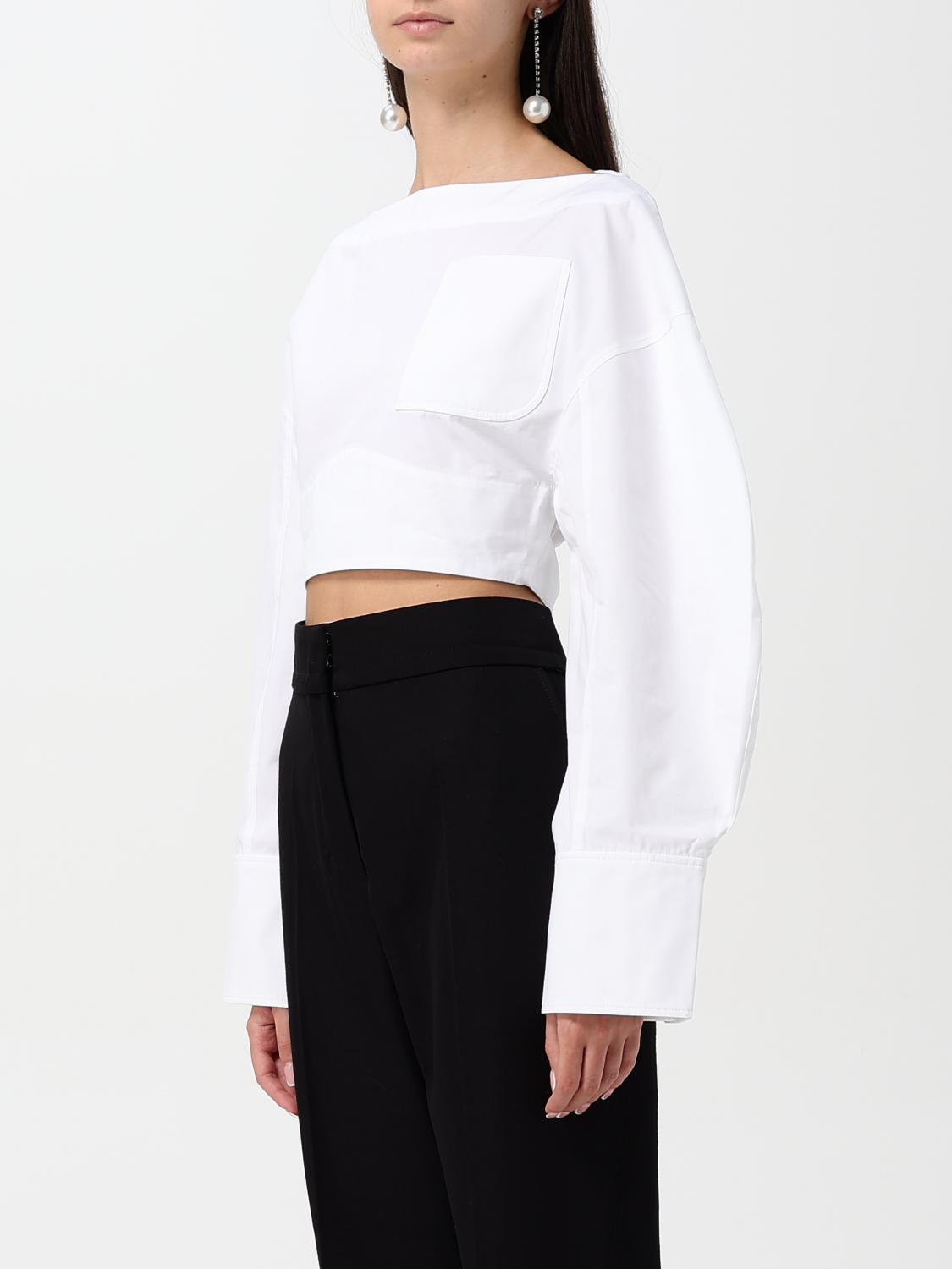 JACQUEMUS SHIRT: Shirt woman Jacquemus, White - Img 4