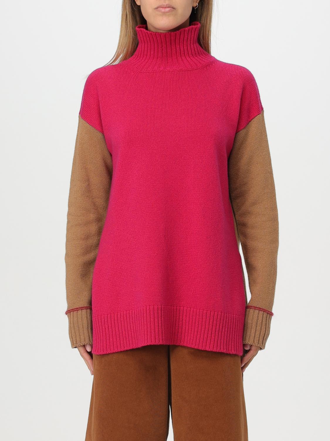 MALIPARMI MAGLIA: Pullover Maliparmi in misto lana , Fuxia - Img 1