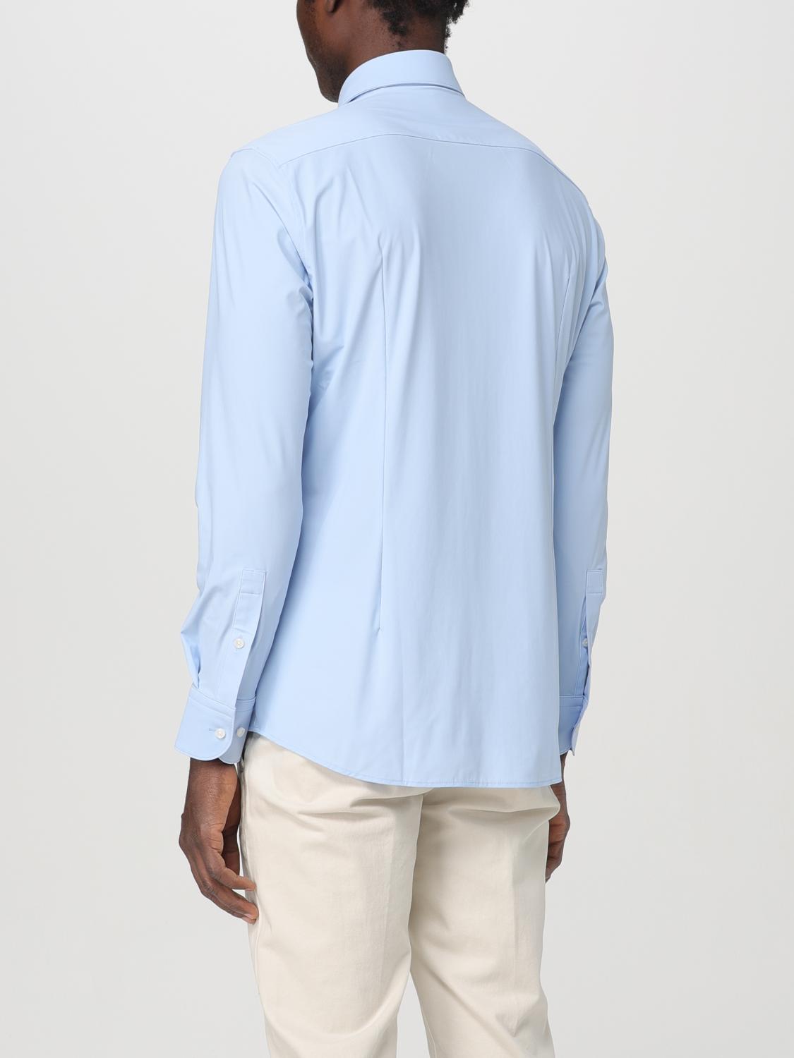 BOSS CAMICIA: Camicia basic Boss in cotone , Celeste - Img 2