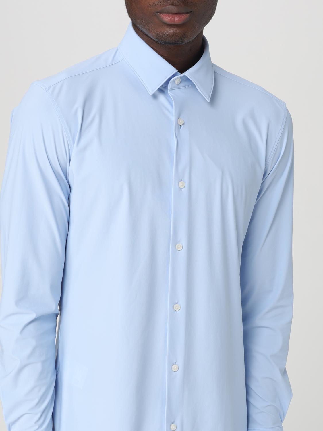 BOSS CAMICIA: Camicia basic Boss in cotone , Celeste - Img 3