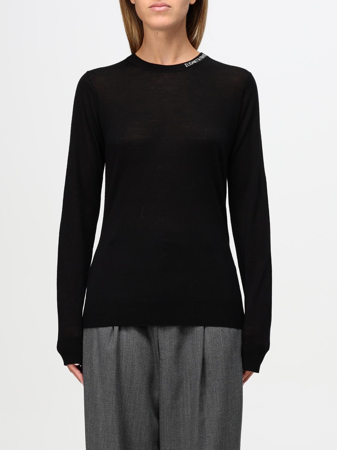 ELISABETTA FRANCHI SWEATER: Sweater woman Elisabetta Franchi, Black - Img 1