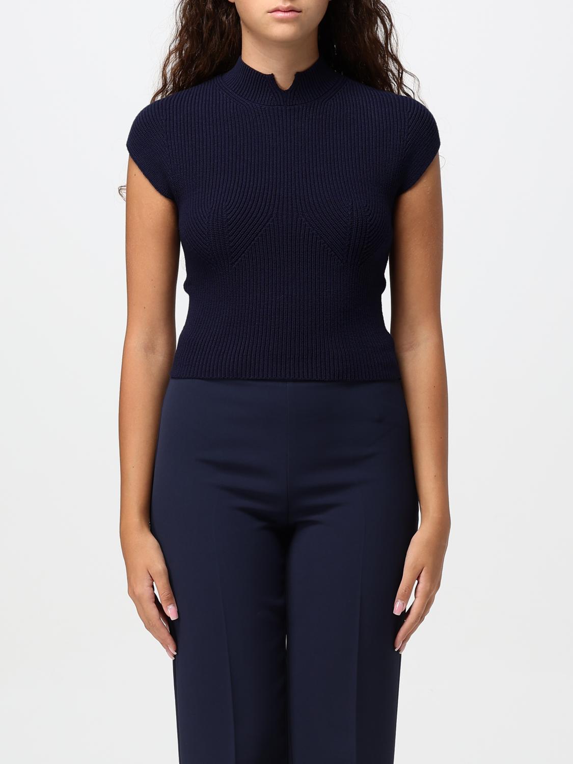 TWINSET TOP: Pull femme Twinset, Bleu - Img 1
