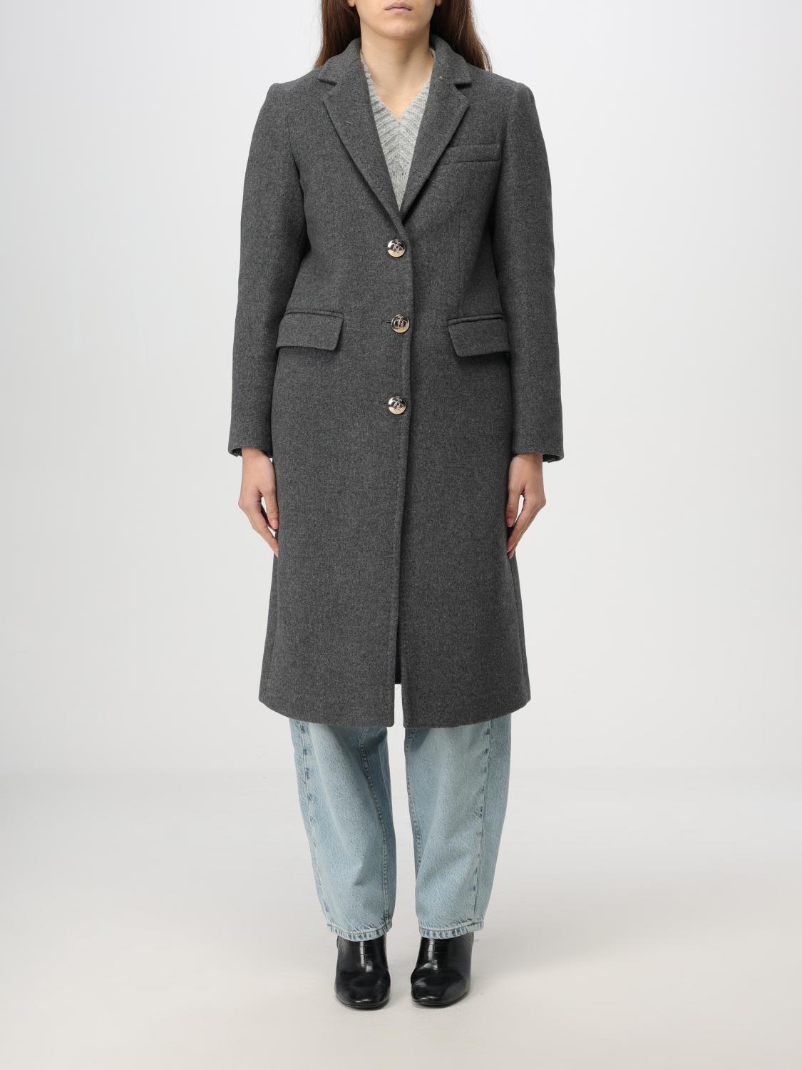 LIU JO COAT: Coat woman Liu Jo, Grey - Img 1