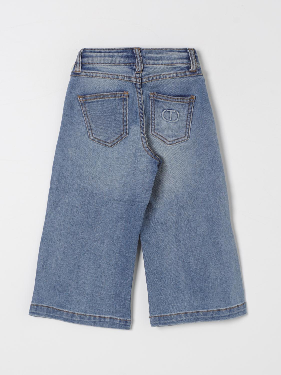 TWINSET JEANS: Pantalone bambino Twinset, Blue - Img 2