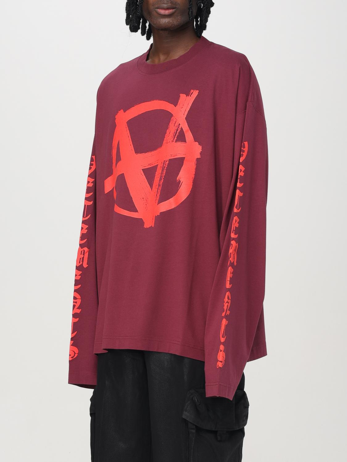 VETEMENTS T-SHIRT: Sweater men Vetements, Red - Img 4