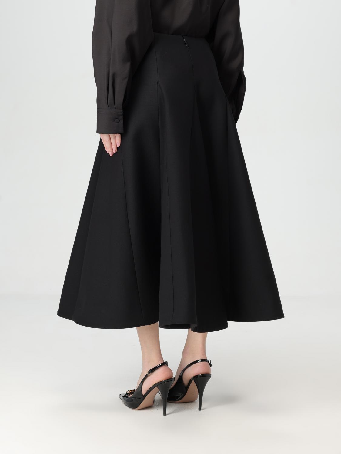 VALENTINO SKIRT: Skirt woman Valentino, Black - Img 3