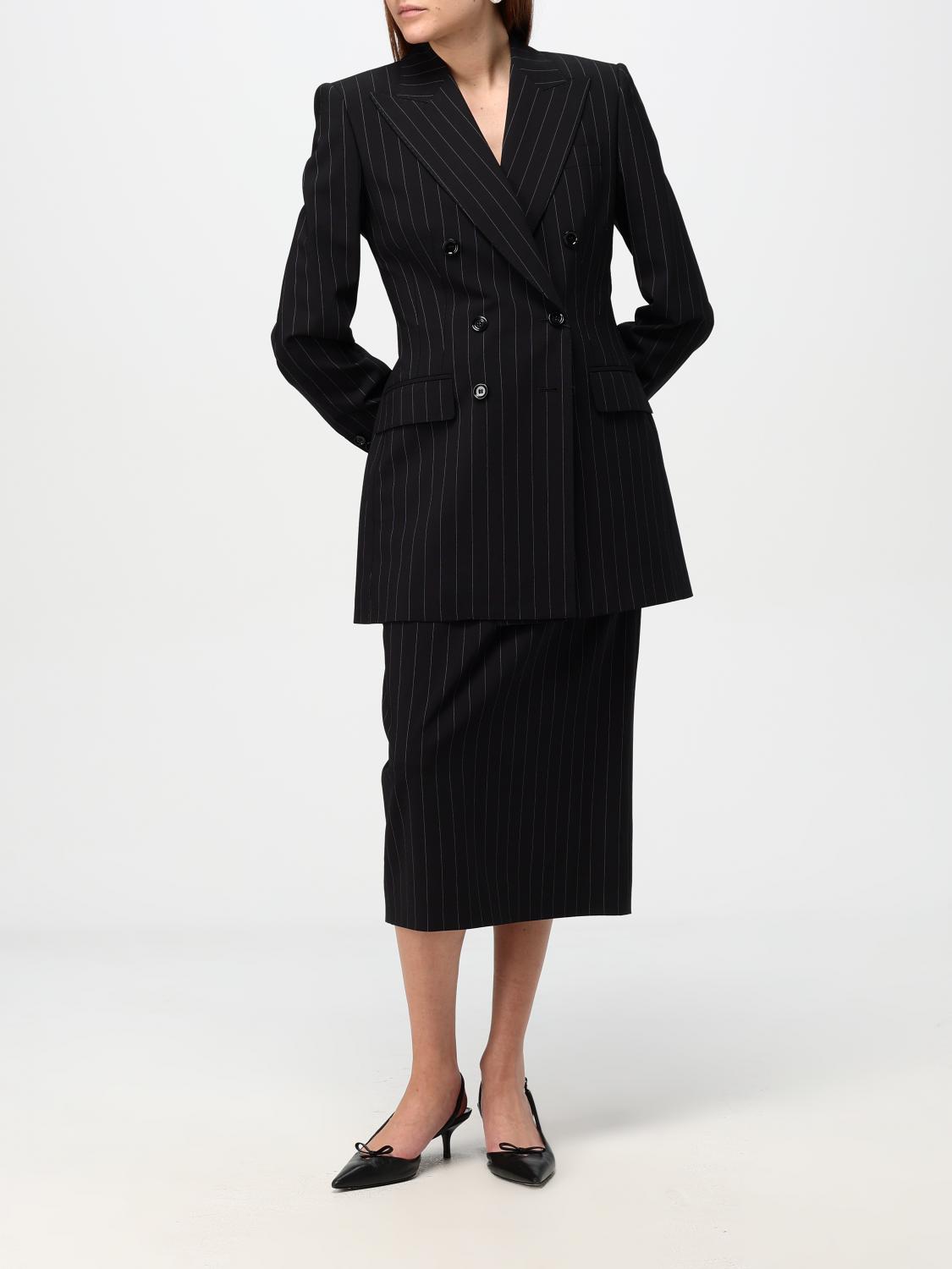 DOLCE & GABBANA BLAZER: Veste femme Dolce & Gabbana, Noir - Img 2