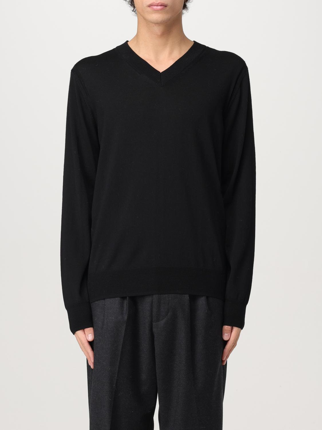 PAOLO PECORA SWEATER: Sweater men Paolo Pecora, Black - Img 1