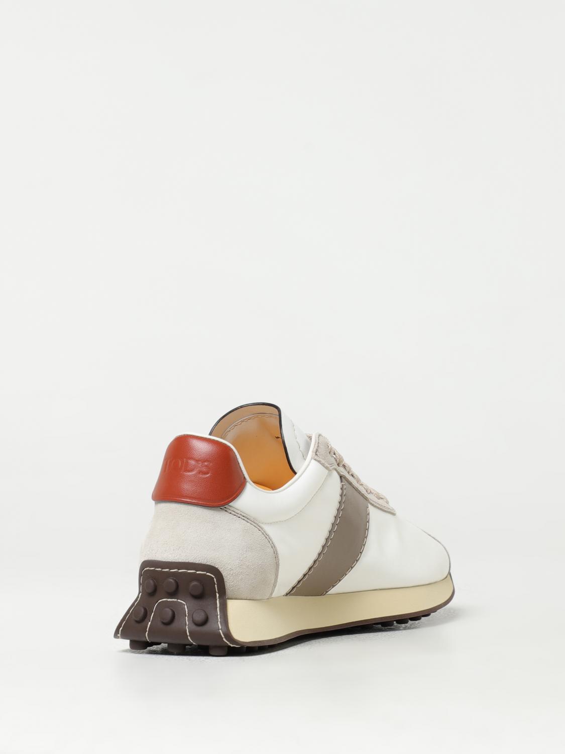 TOD'S BASKETS: Chaussures homme Tod's, Jaune Crème - Img 3