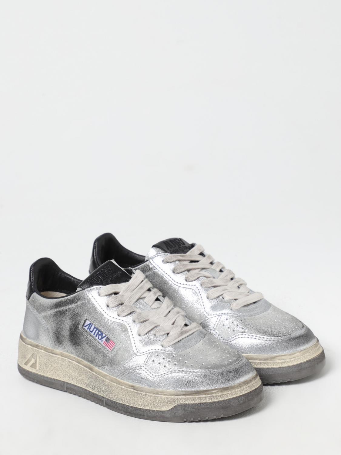 AUTRY: Shoes woman - Orange | Autry sneakers AVLWLA01 online