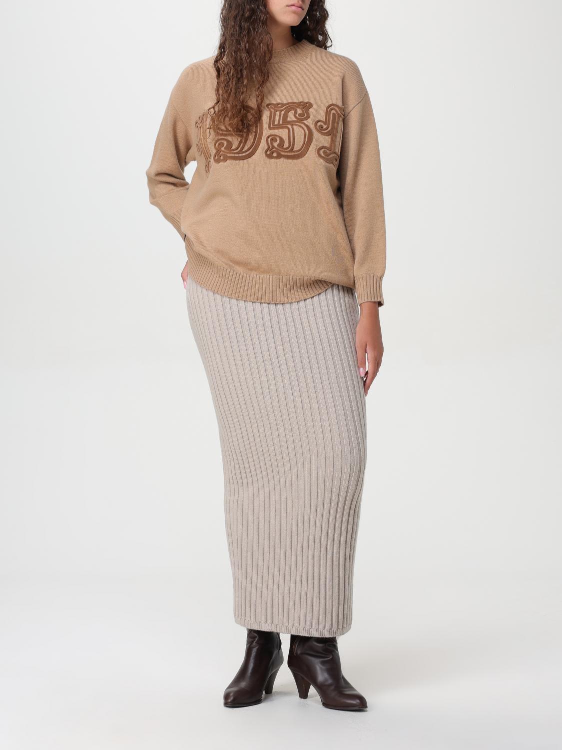 MAX MARA MAGLIA: Maglione Max Mara in lana e cashmere , Terra - Img 2